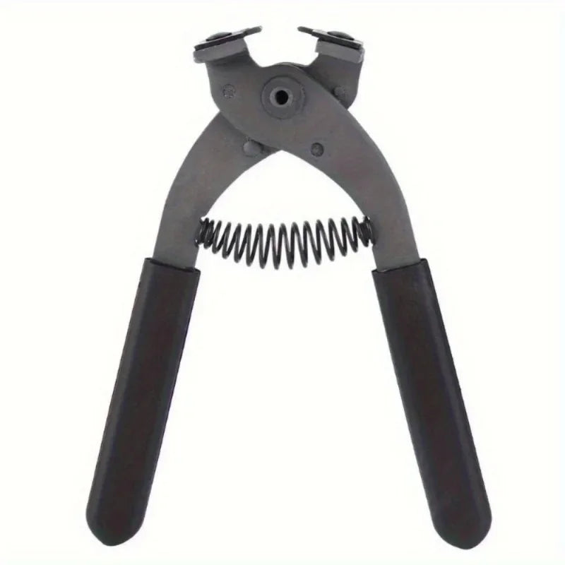 1Pc Leather Craft Hole Punch Tool 4mm Hole Puncher Carbon Steel Leather Craft Hand Tool.