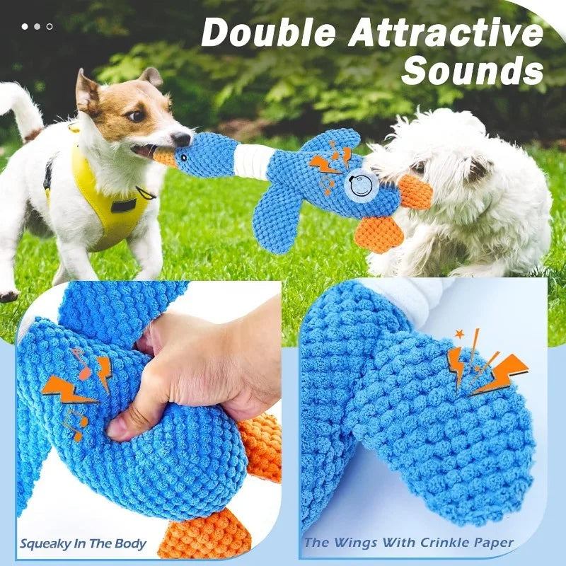 Cat Dog Toys for Aggressive Chewers Interactive Plush Doll