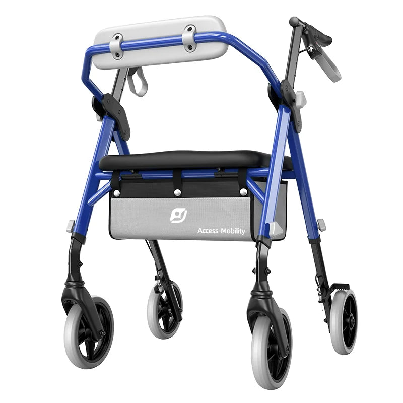 Walkers For Seniors, Maidesite Rollator Walker With Seat, Max 350 Lbs, Avant Walkers With Ergo Seat & Backrest