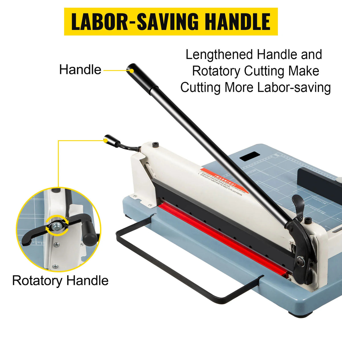 12/17 Inch Manual Paper Cutter Guillotine Trimmer Heavy Duty.