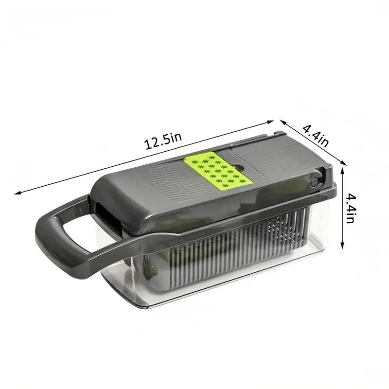 Upgraded Vegetable Chopper, Multi-Functional Easy