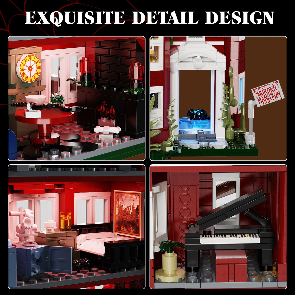 . Murder House Building Blocks Set Horror Story Creative Architecture .