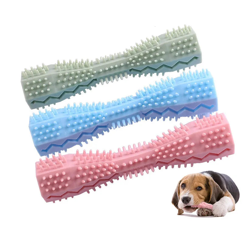 Dog Toothbrush Durable Dog Chew Toy Stick