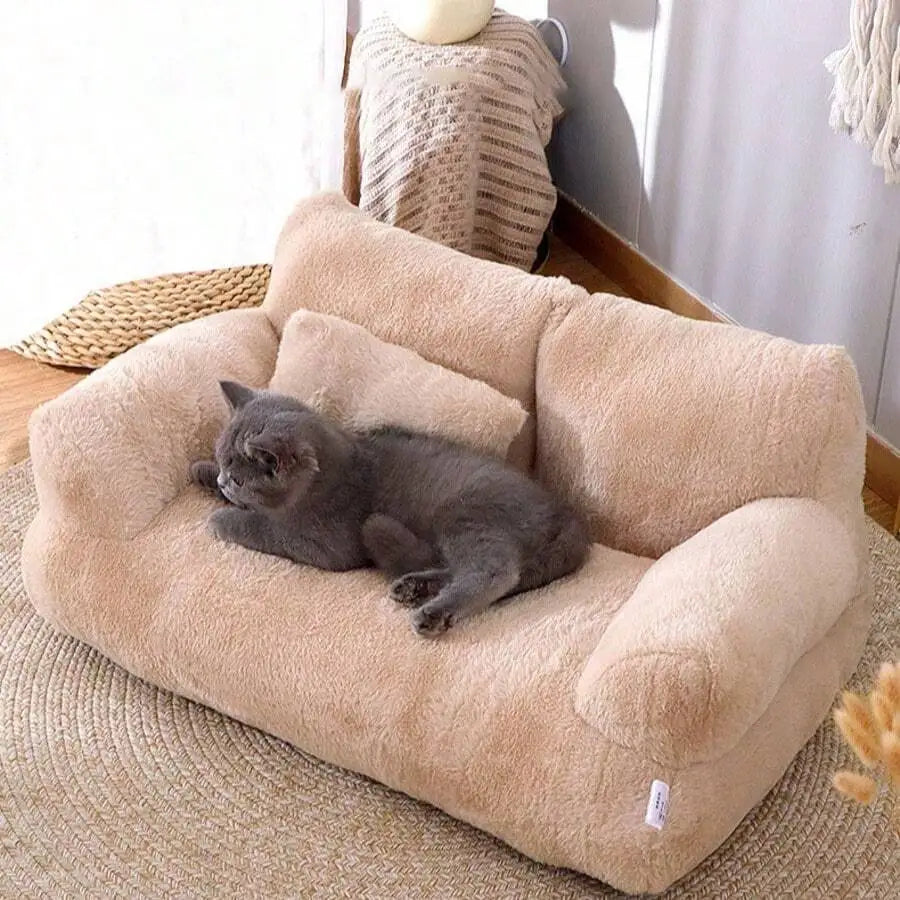 Universal Pet Sofa Bed Suitable For Dogs And Cats, All-Season Use, Removable And Washable Soft Cushion, Soft And Comfortable Pet